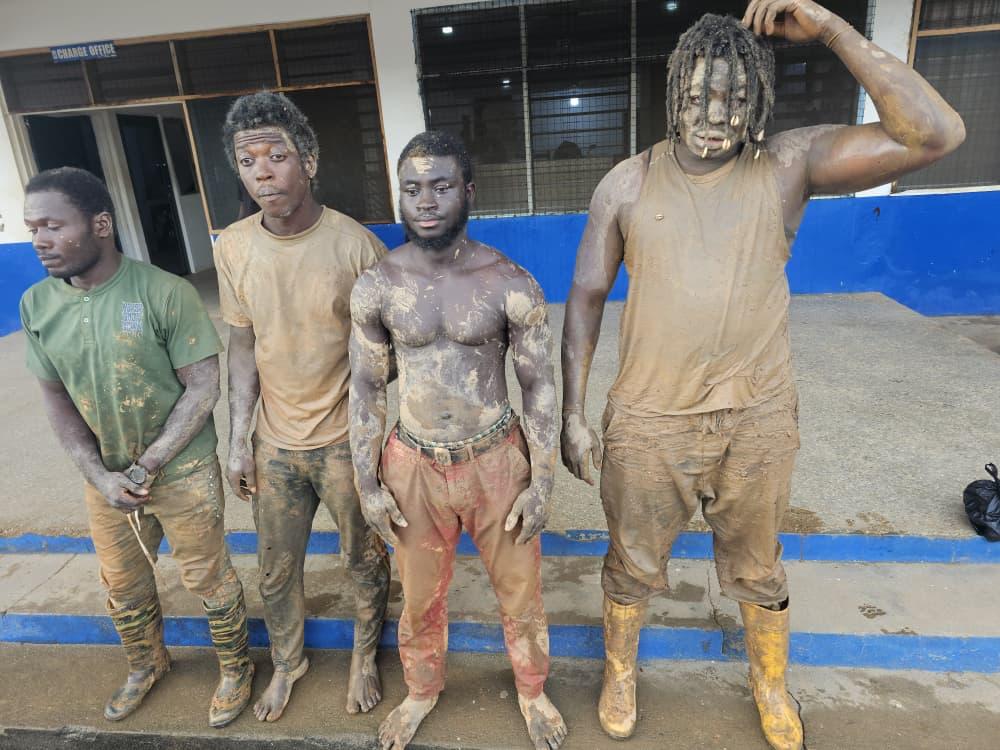 Suspected Galamseyers Arrested 